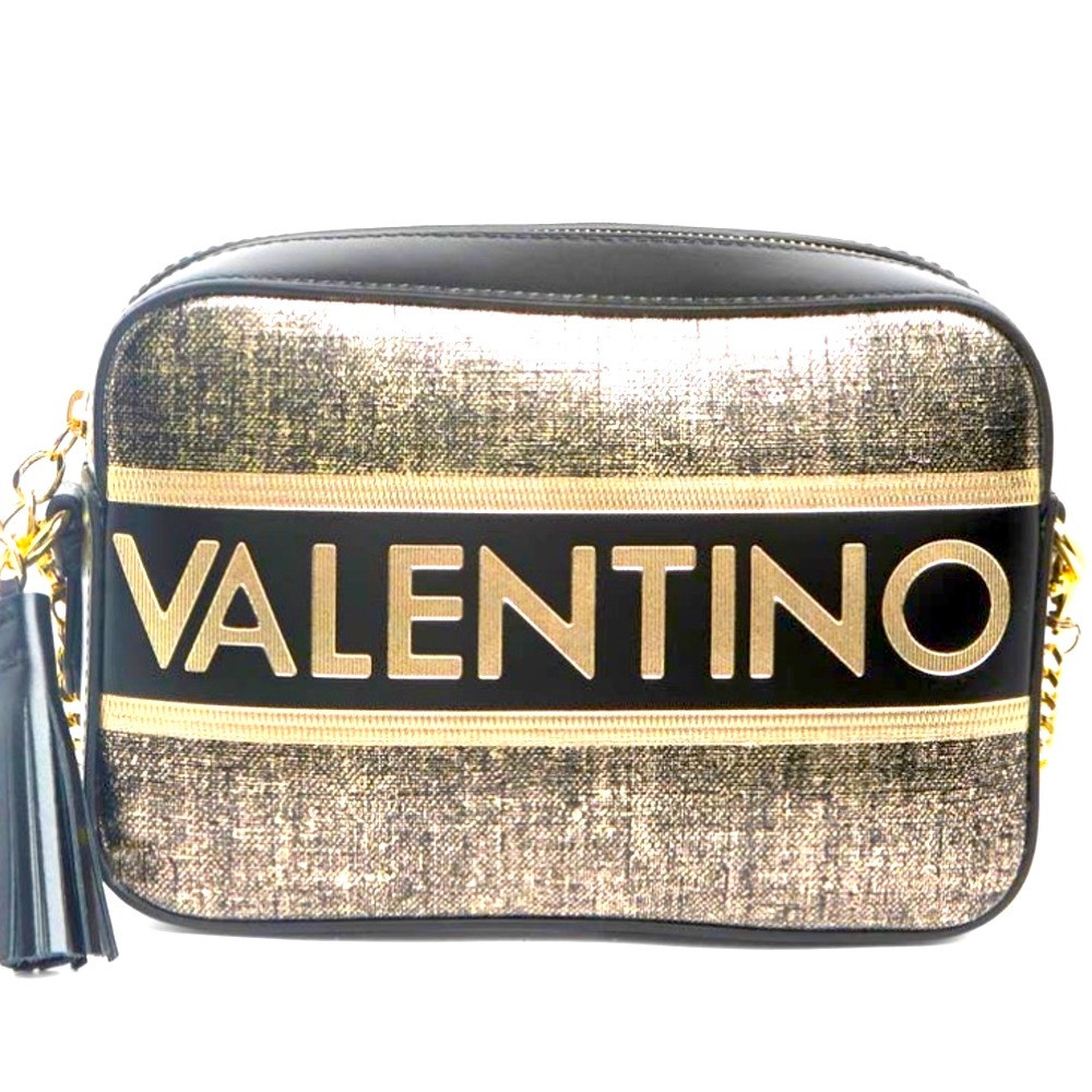 VALENTINO BY MARIO VALENTINO
Babette Gold Linen, Crossbody Bag